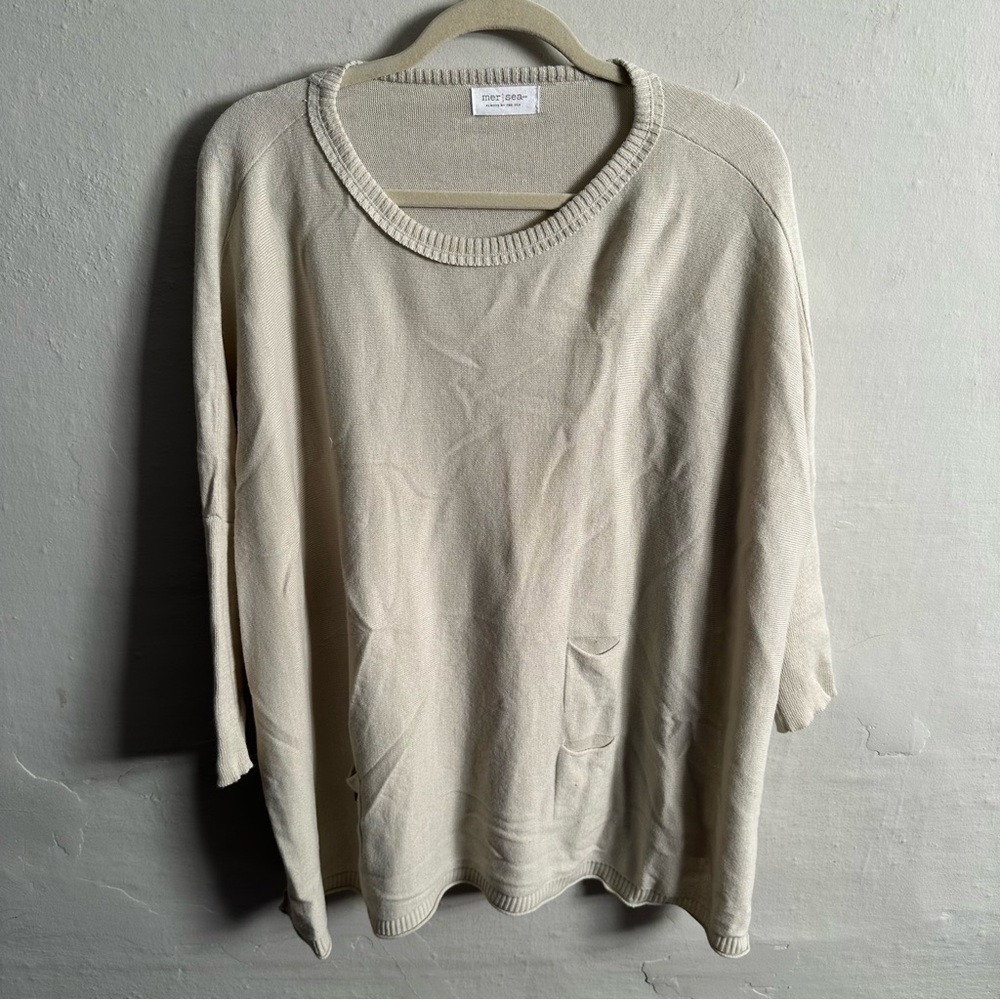 Mersea Catalina Poncho Sweater - Picture 6 of 11